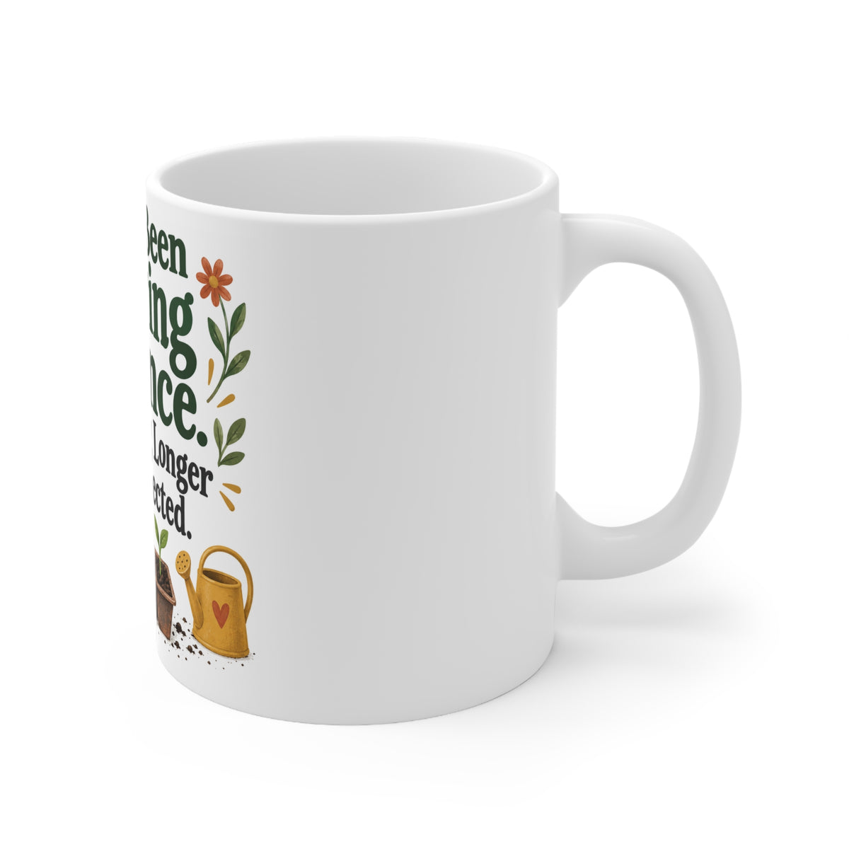 I Have Been Growing Patience. It Is Taking Longer Than Expected. | Funny Gardening Mug | Banterpip