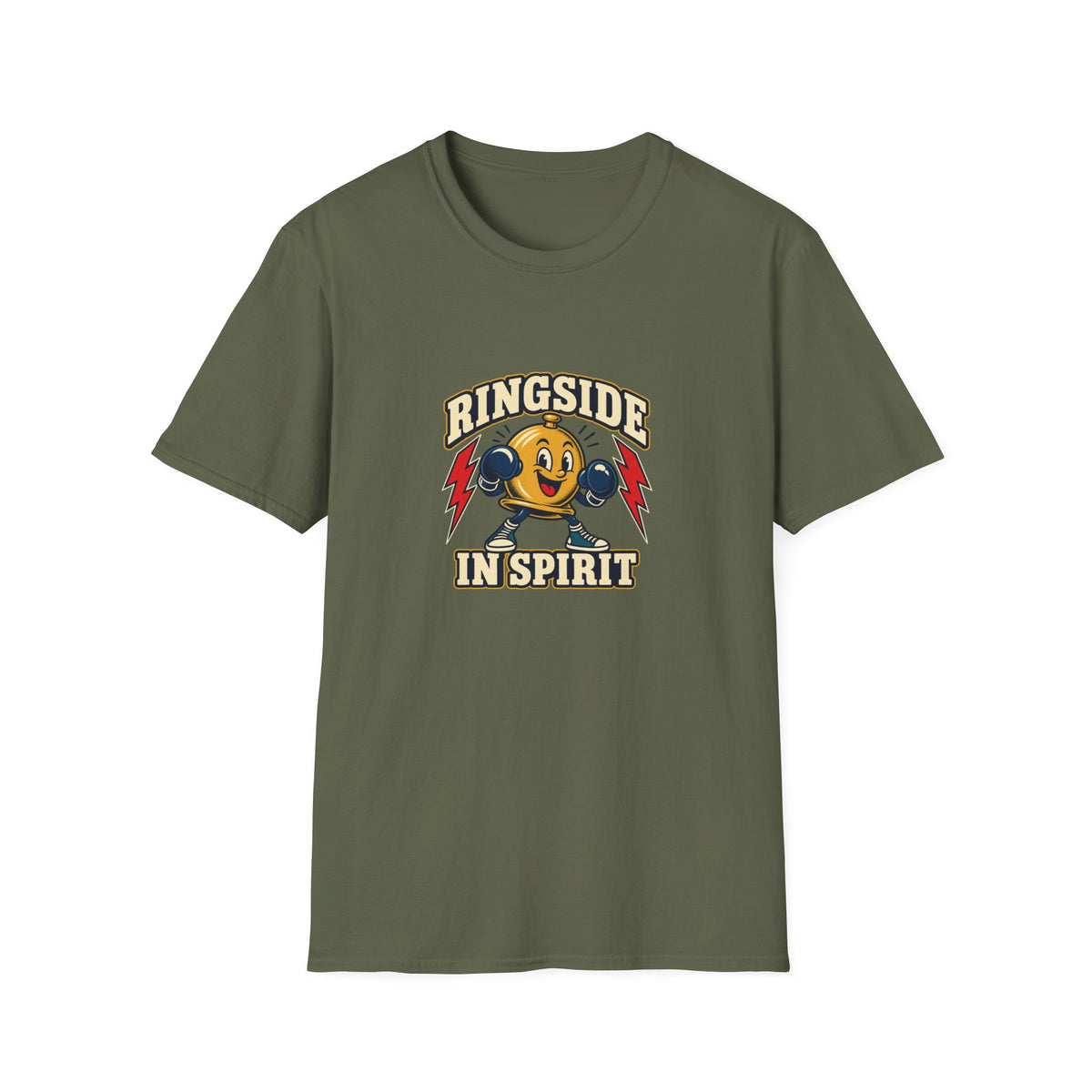 Ringside in Spirit | Boxing Fan T-Shirt | Banterpip