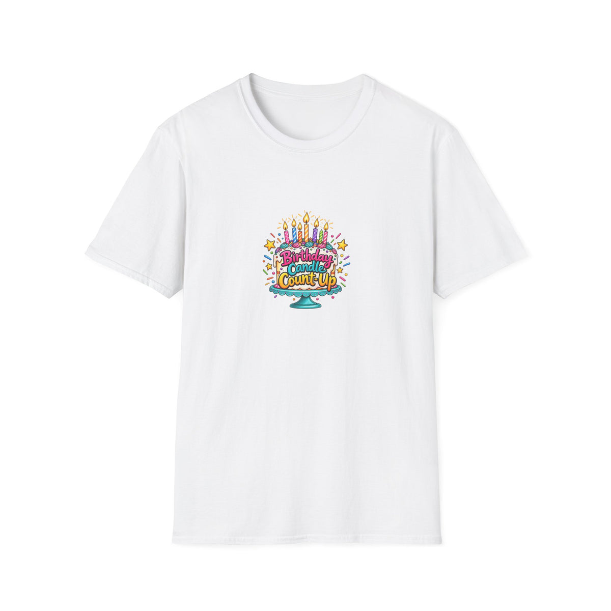 Birthday Candle Count-Up | Birthdays T-Shirt Gift | Banterpip