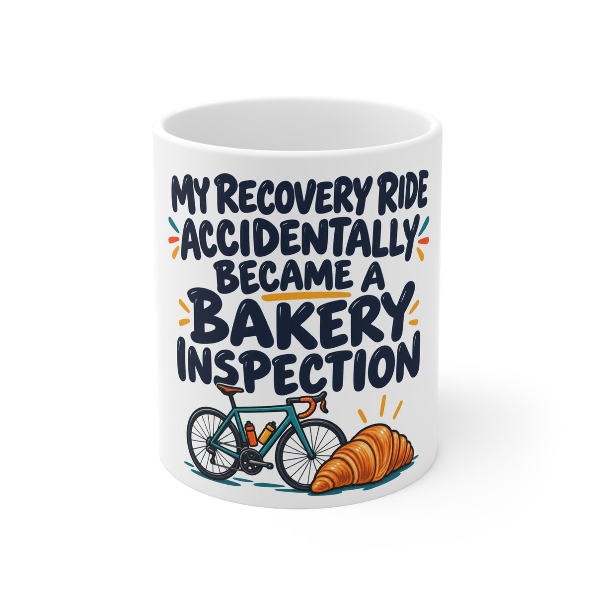 My Recovery Ride Accidentally Became a Bakery Inspection | Funny Cycling Mug | Banterpip