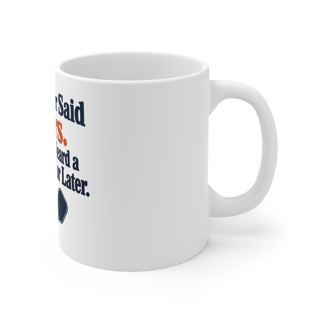 My Partner Said Yours. My Brain Heard a Suggestion for Later. | Funny Pickleball Mug | Banterpip