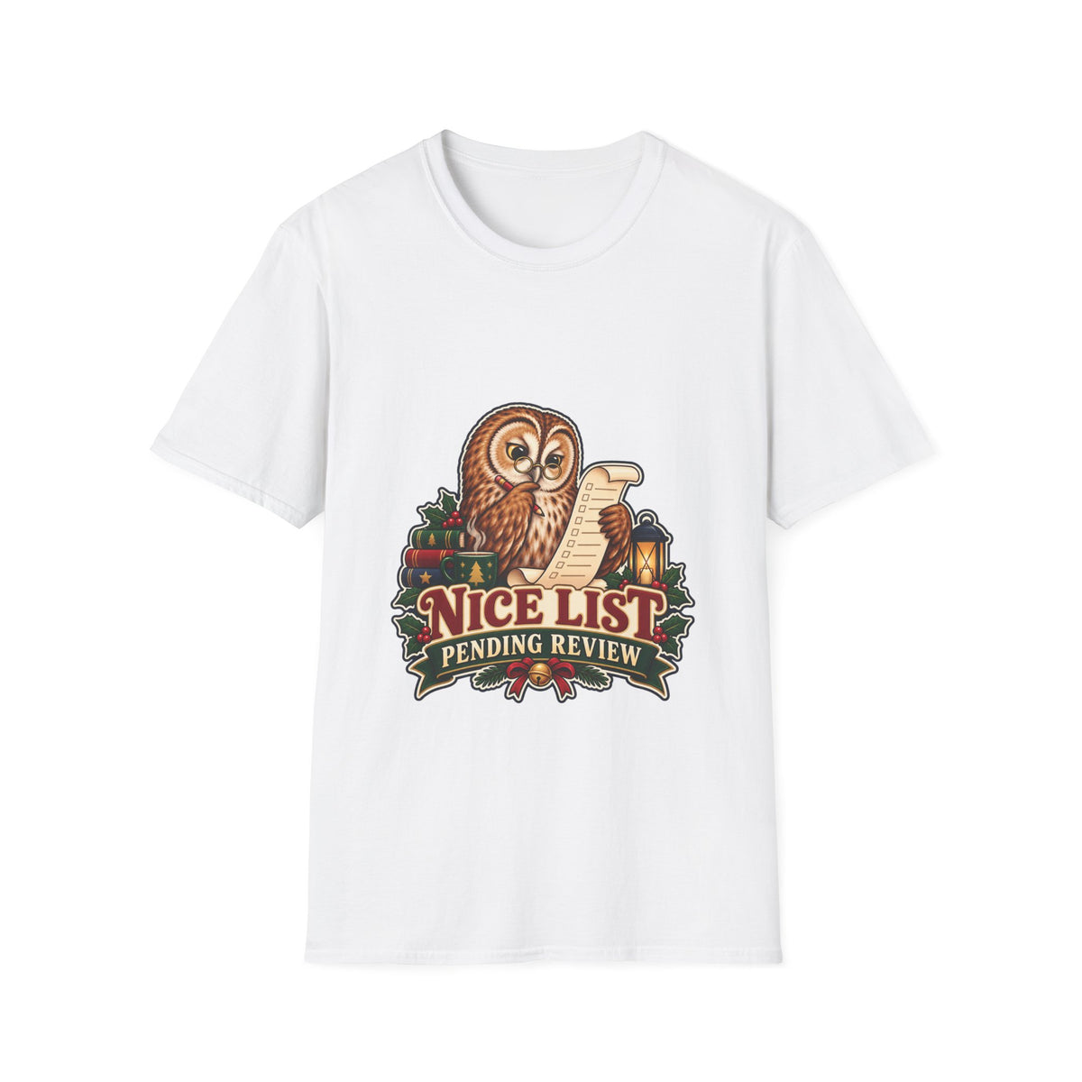 Nice List Pending Review | Original T-Shirt | Christmas Gift | Banterpip