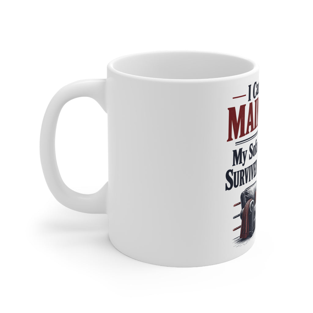 I Came for the Main Event. My Sofa Has Already Survived Three Rounds. | Funny Boxing Mug | Banterpip