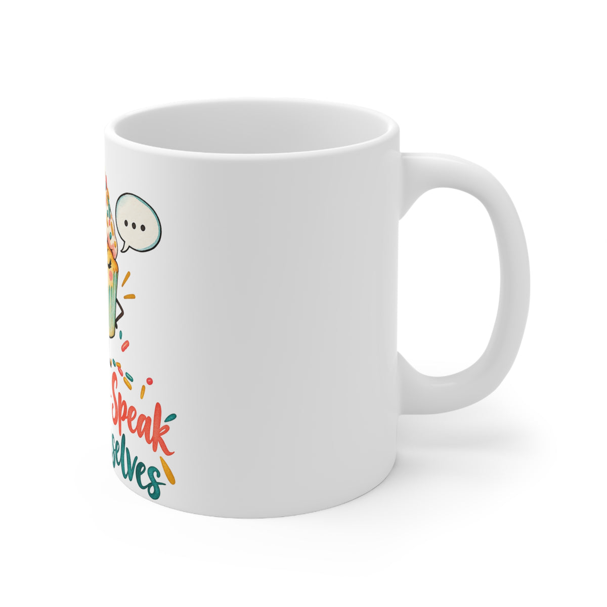 Sprinkles Speak for Themselves | Funny Birthday Mug Gift | Banterpip