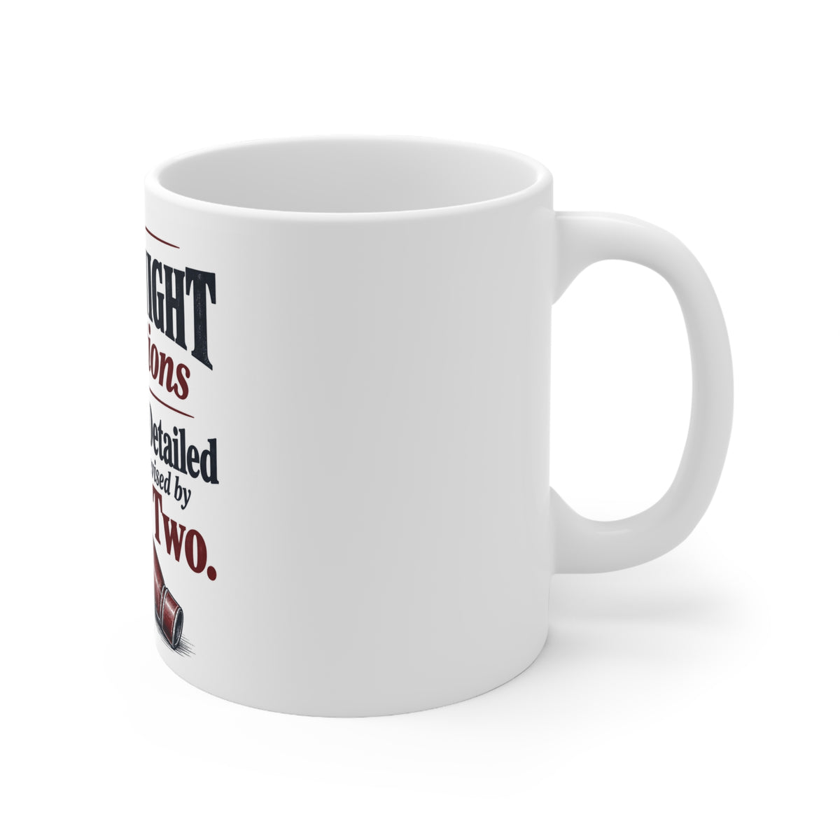 My Fight Night Predictions Are Confident, Detailed and Usually Revised by Round Two. | Funny Boxing Mug | Banterpip