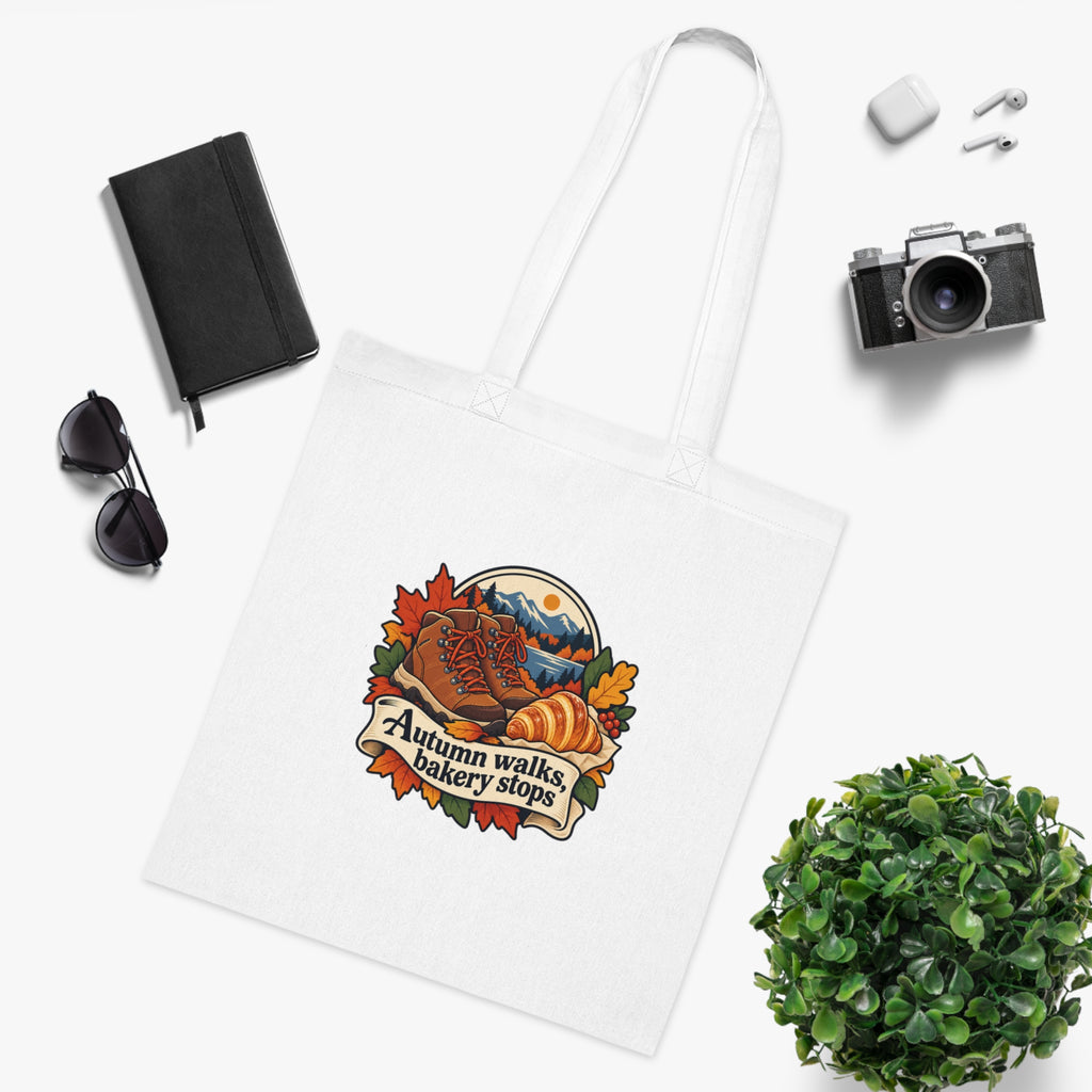 Autumn walks, bakery stops | Original Tote Gift | Banterpip