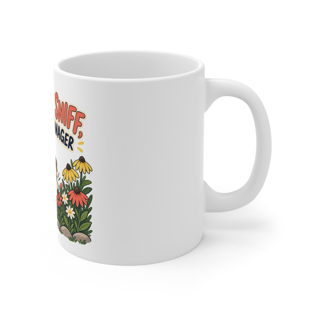 One More Sniff Says the Manager | Funny Dog Owner Mug | Banterpip