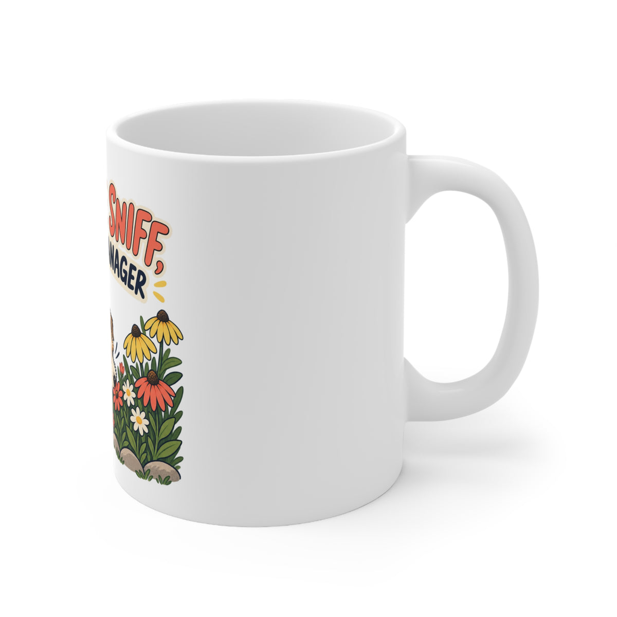 One More Sniff Says the Manager | Funny Dog Owner Mug | Banterpip