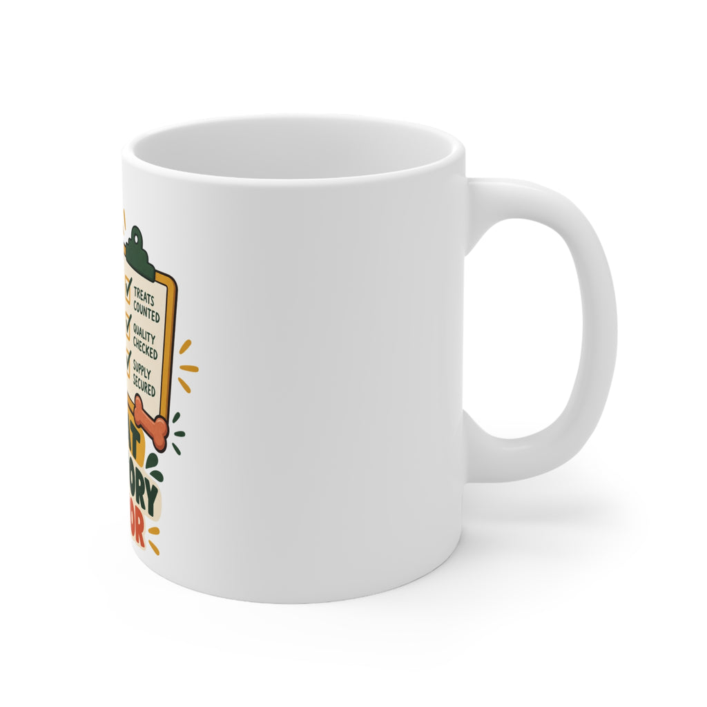 Treat Inventory Auditor | Funny Dog Owner Mug | Banterpip