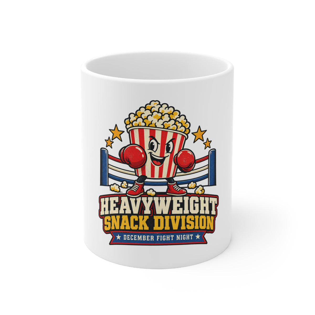 Heavyweight Snack Division | December Fight Night Mug | Banterpip