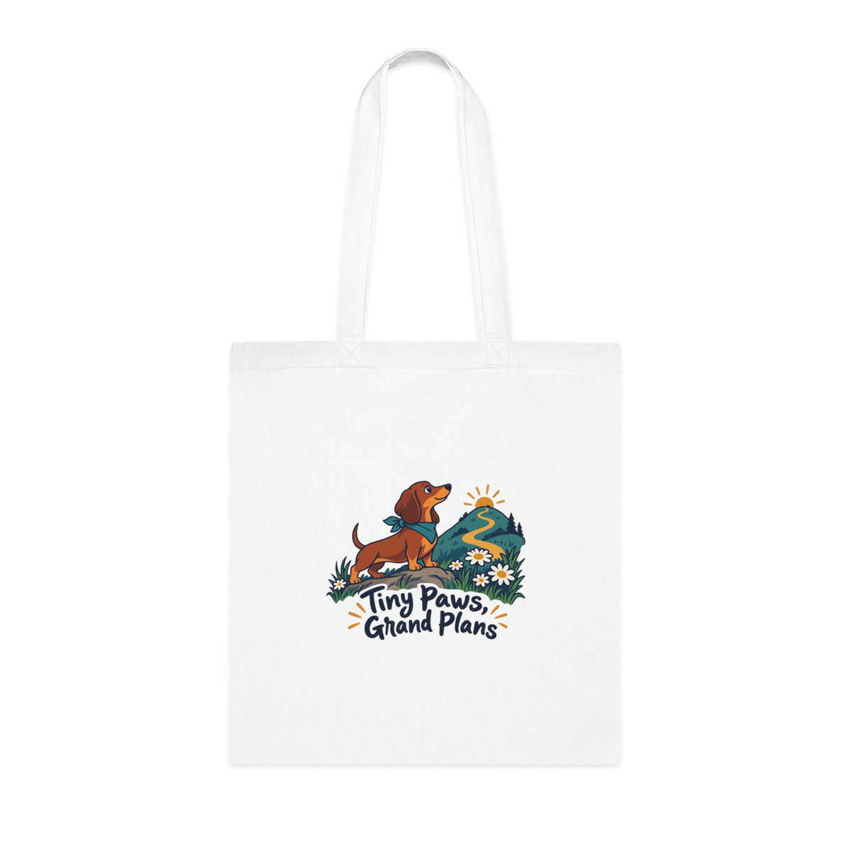 Tiny Paws, Grand Plans | Original Tote Bag Gift | Banterpip