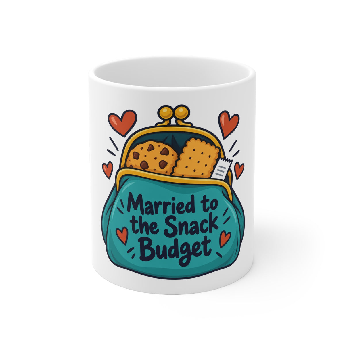 Married to the Snack Budget | Funny Partner Mug Gift | Banterpip