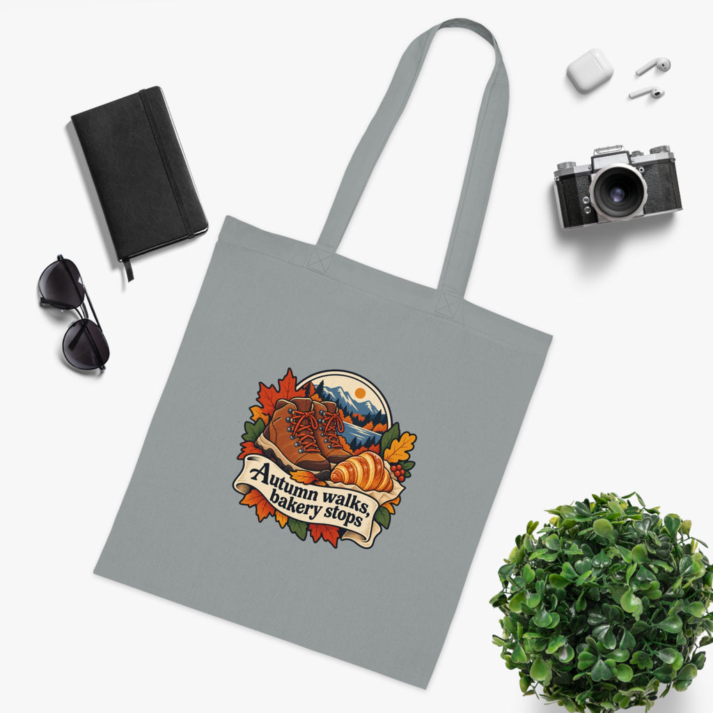 Autumn walks, bakery stops | Original Tote Gift | Banterpip