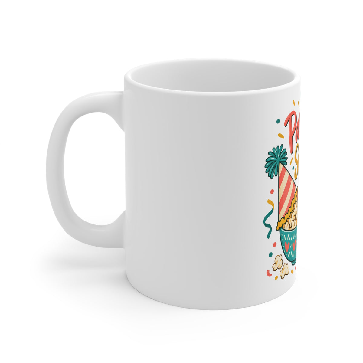 Party Hat, Snack Plan | Funny Birthday Mug Gift | Banterpip