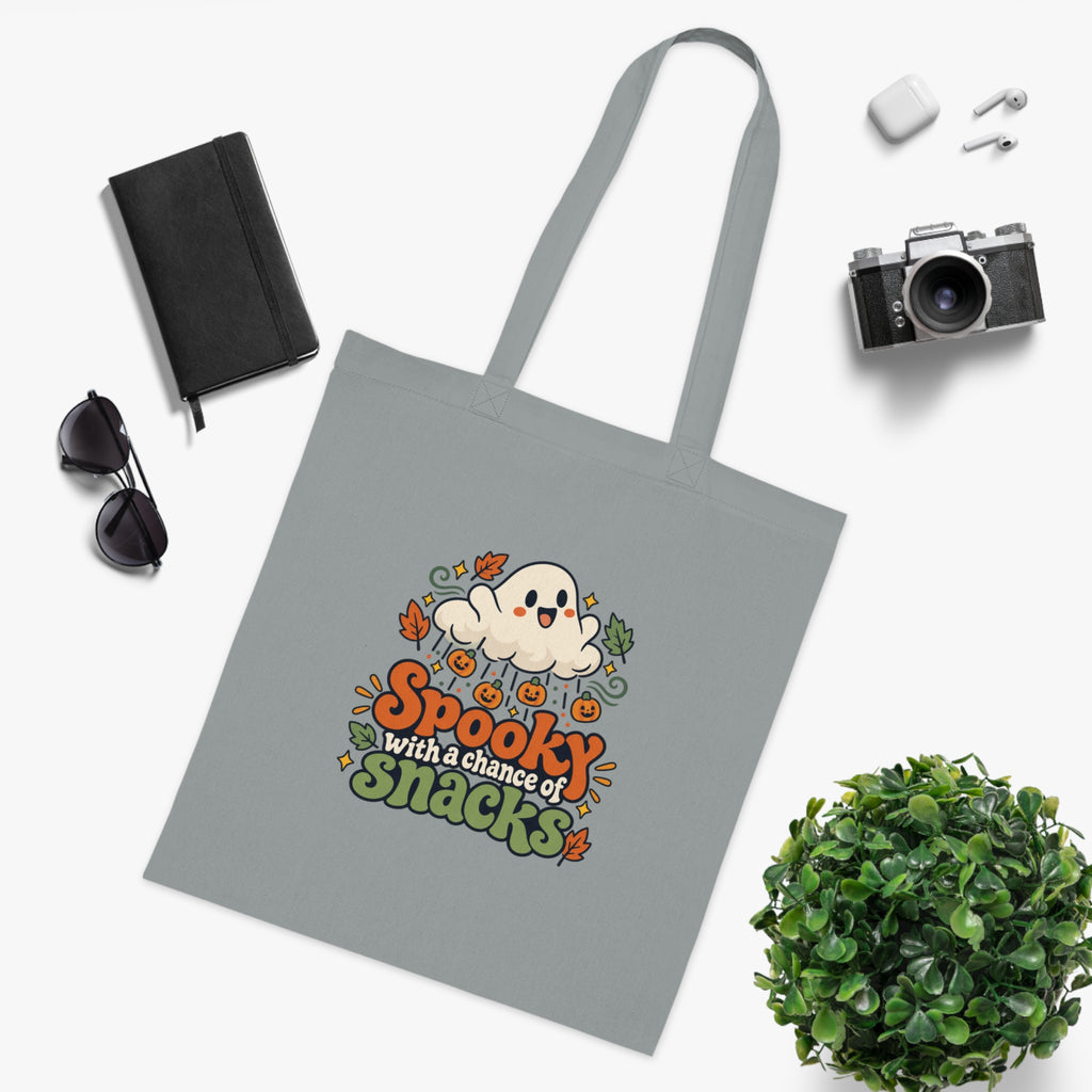 Spooky with a chance of snacks | Original Tote Gift | Banterpip