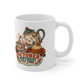 October Birthday Tea Time | Autumn Birthday Mug | Banterpip