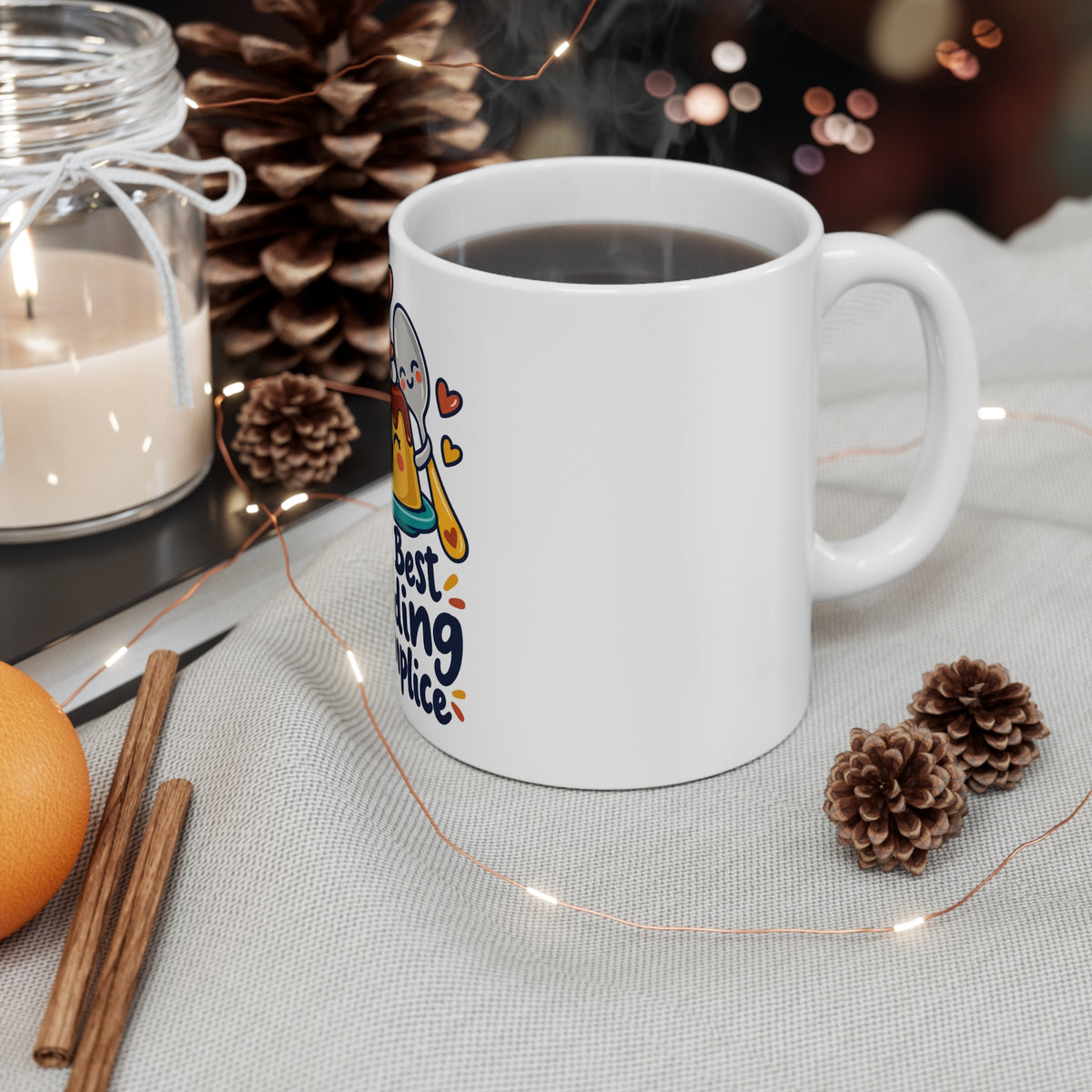 Your Best Pudding Accomplice | Funny Partner Mug Gift | Banterpip