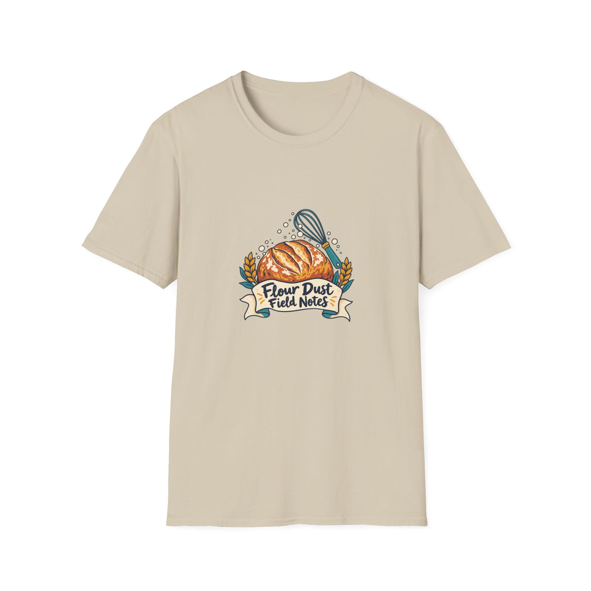 Flour Dust Field Notes | Original Adult T-Shirt Gift | Banterpip