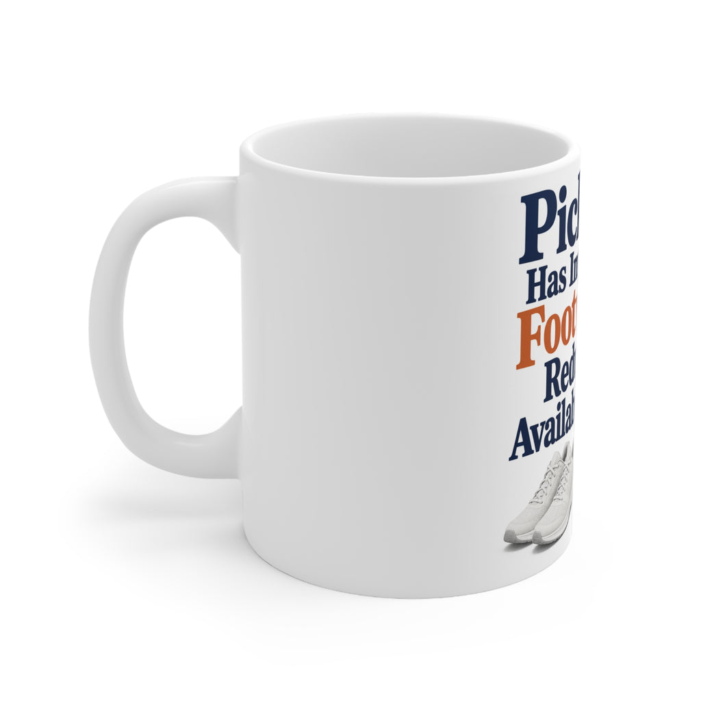 Pickleball Has Improved My Footwork and Reduced My Available Laundry. | Funny Pickleball Mug | Banterpip