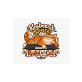 Keyboard Space Rented by the Cat | Cat Owners Art Print Gift | Banterpip