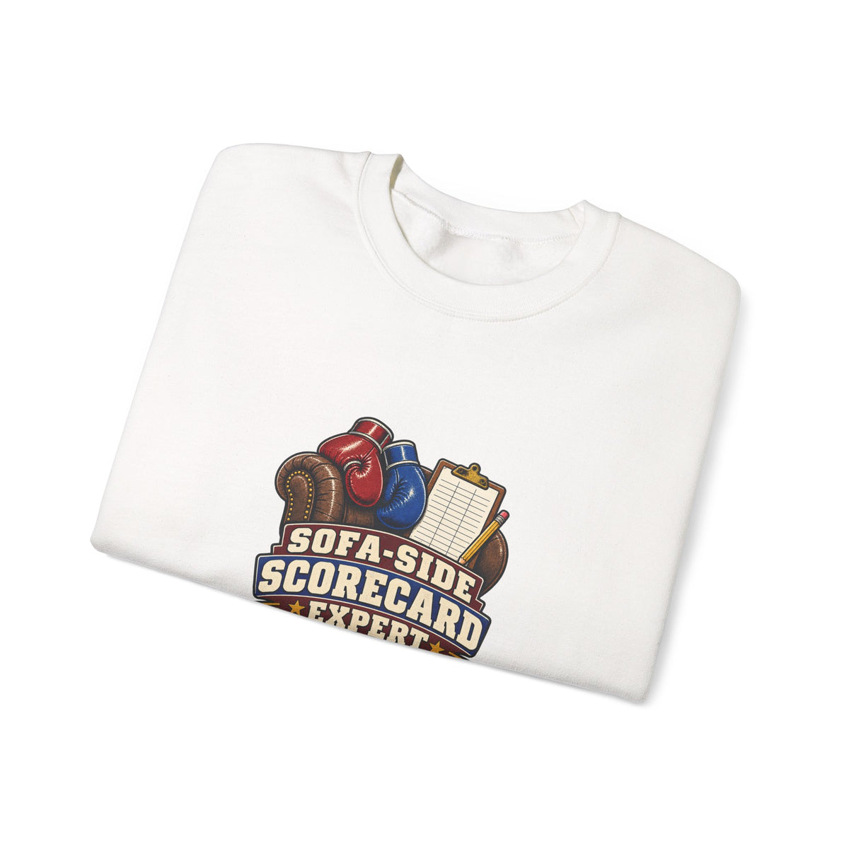 Sofa-Side Scorecard Expert | British Fight Night Sweatshirt | Banterpip