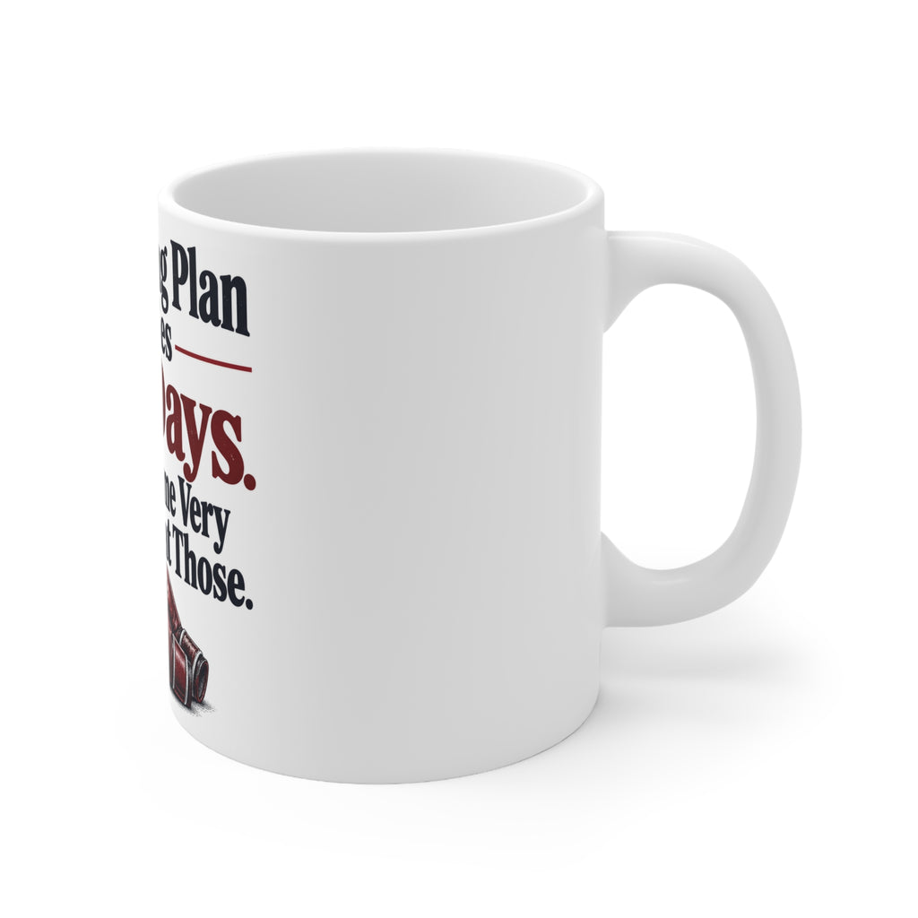 My Training Plan Includes Rest Days. I Have Become Very Consistent at Those. | Funny Boxing Mug | Banterpip