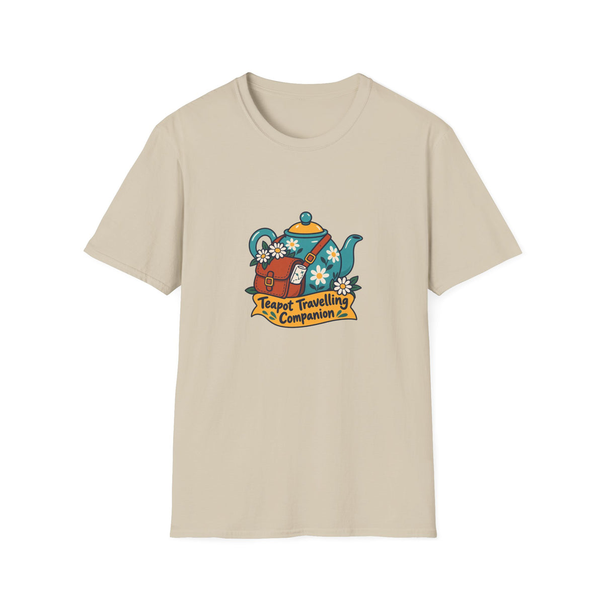 Teapot Travelling Companion | Original Adult T-Shirt Gift | Banterpip