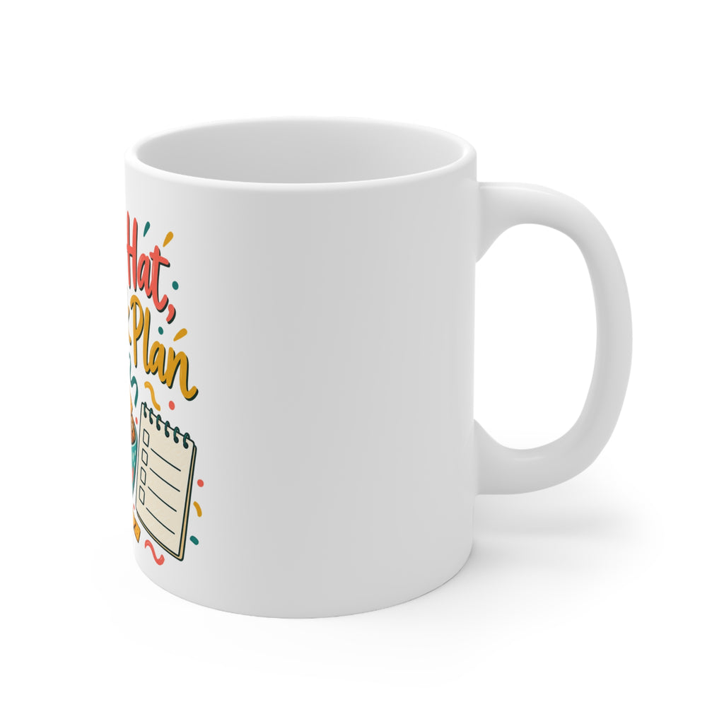Party Hat, Snack Plan | Funny Birthday Mug Gift | Banterpip