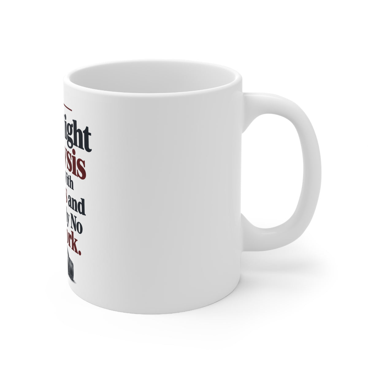 My Fight Night Analysis Comes With Replays and Absolutely No Footwork. | Funny Boxing Mug | Banterpip