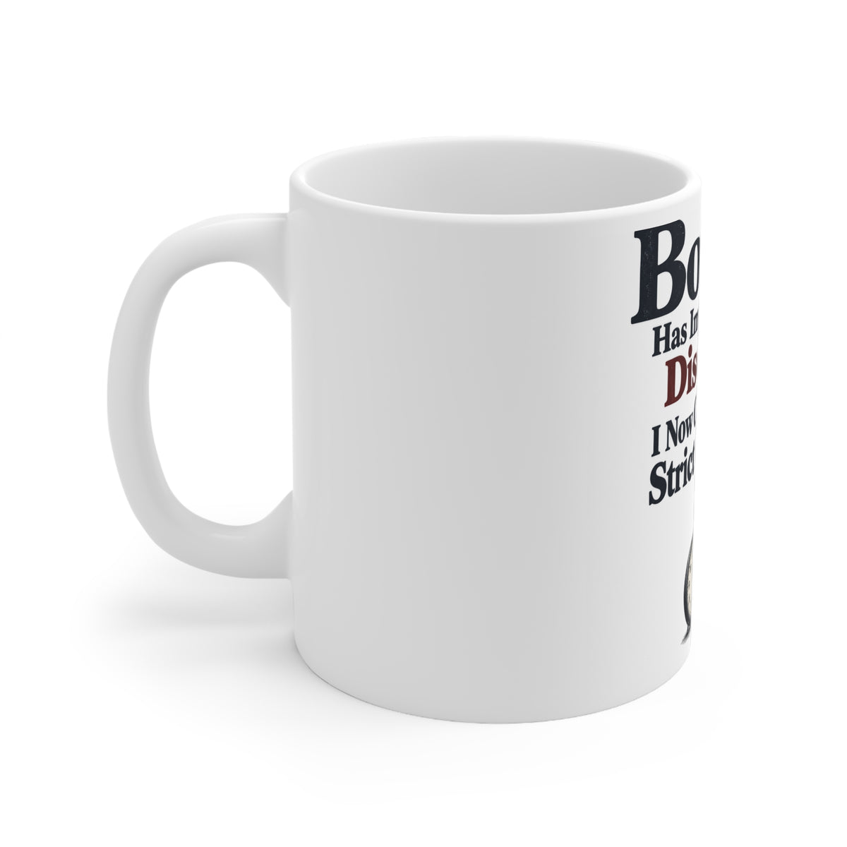 Boxing Has Improved My Discipline. I Now Complain on a Strict Schedule. | Funny Boxing Mug | Banterpip