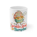 Sprinkles Speak for Themselves | Funny Birthday Mug Gift | Banterpip
