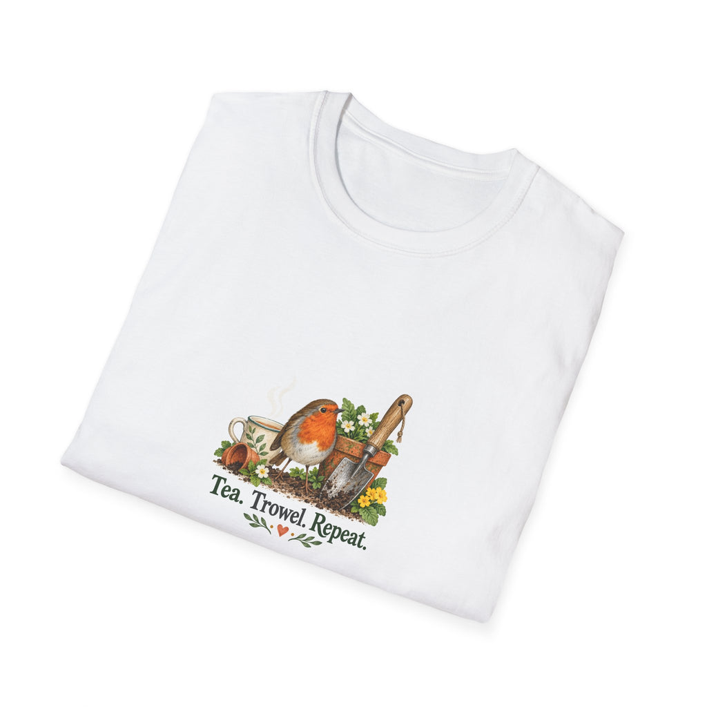 Tea. Trowel. Repeat. | Gardening T-Shirt Gift | Banterpip