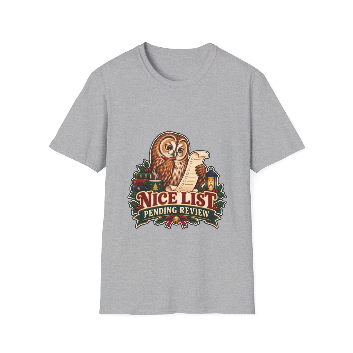 Nice List Pending Review | Original T-Shirt | Christmas Gift | Banterpip