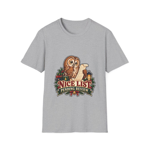 Nice List Pending Review | Original T-Shirt | Christmas Gift | Banterpip