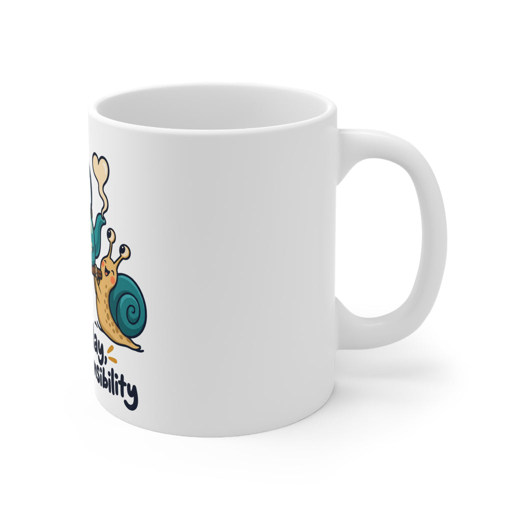 Tea Delay, Joint Responsibility | Funny Partner Mug Gift | Banterpip