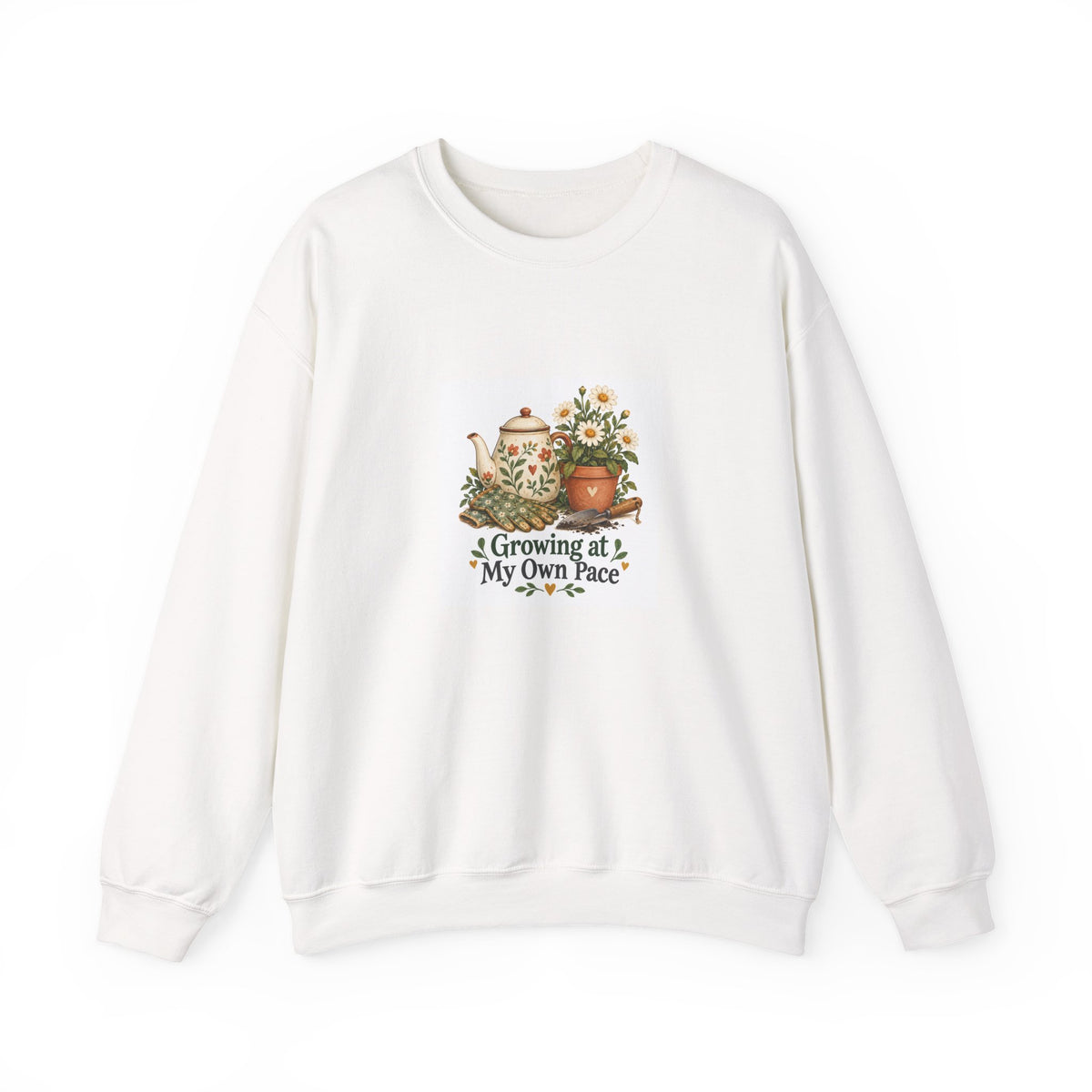 Growing at My Own Pace | Gardening Sweatshirt Gift | Banterpip
