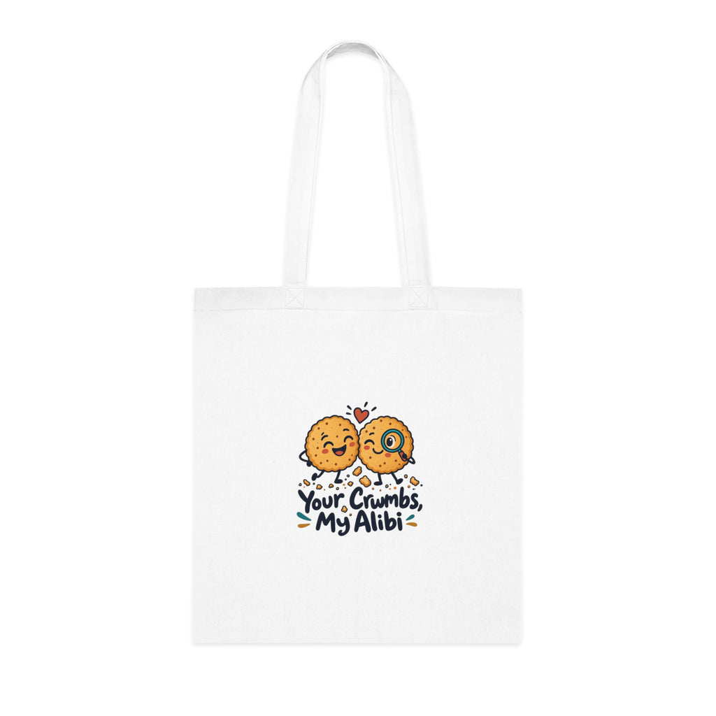 Your Crumbs, My Alibi | Partner Humour Tote Bag Gift | Banterpip