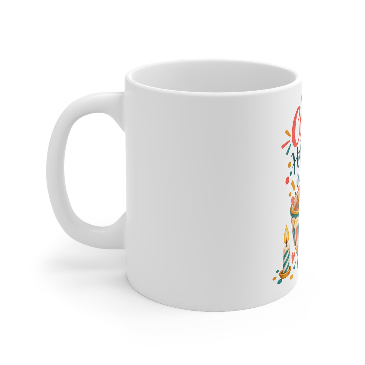Confetti Has Landed in My Tea | Funny Birthday Mug Gift | Banterpip