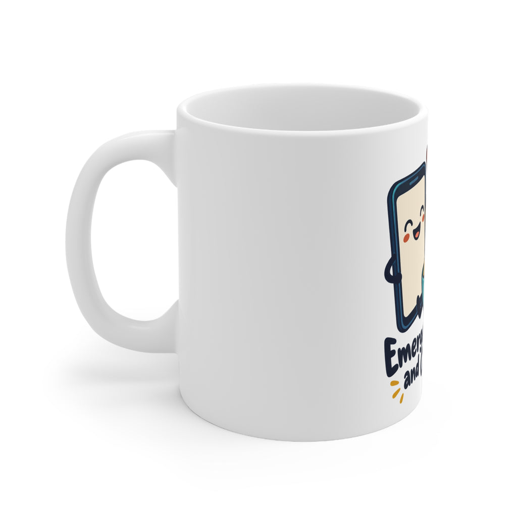 Emergency Contact and Chip Thief | Funny Partner Mug Gift | Banterpip