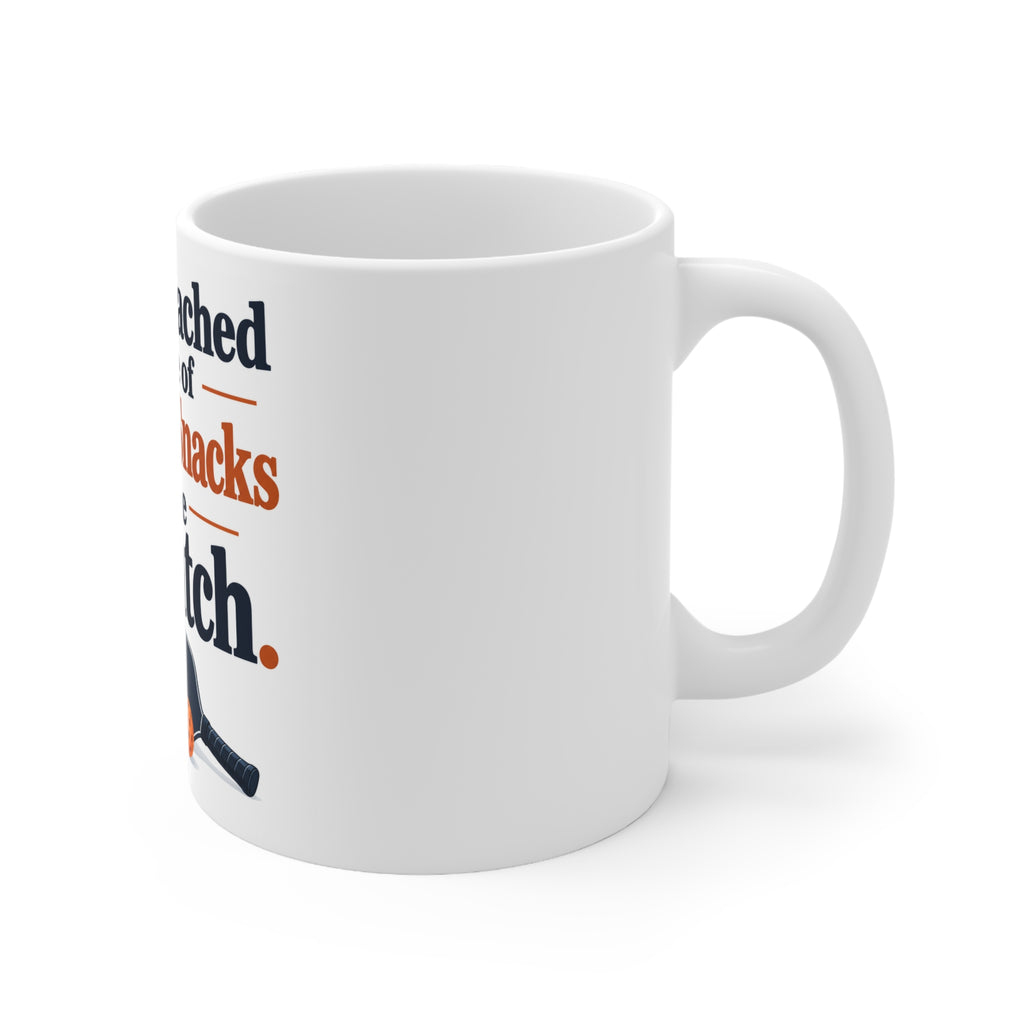 I Have Reached the Age of Packing Snacks for the Rematch. | Funny Pickleball Mug | Banterpip