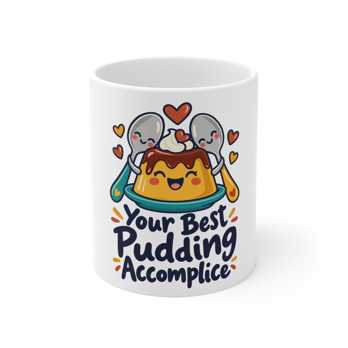 Your Best Pudding Accomplice | Funny Partner Mug Gift | Banterpip