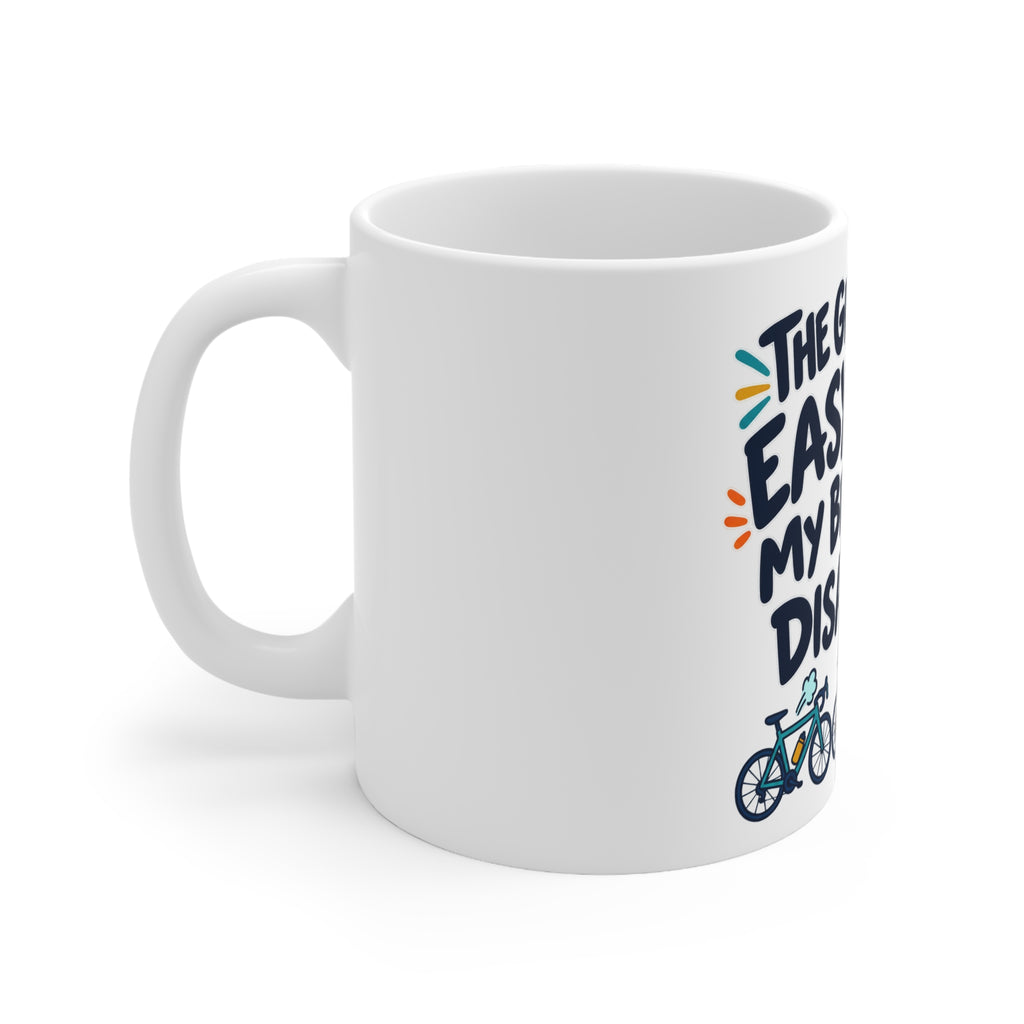 The Group Said Easy Pace. My Breathing Disagrees. | Funny Cycling Mug | Banterpip