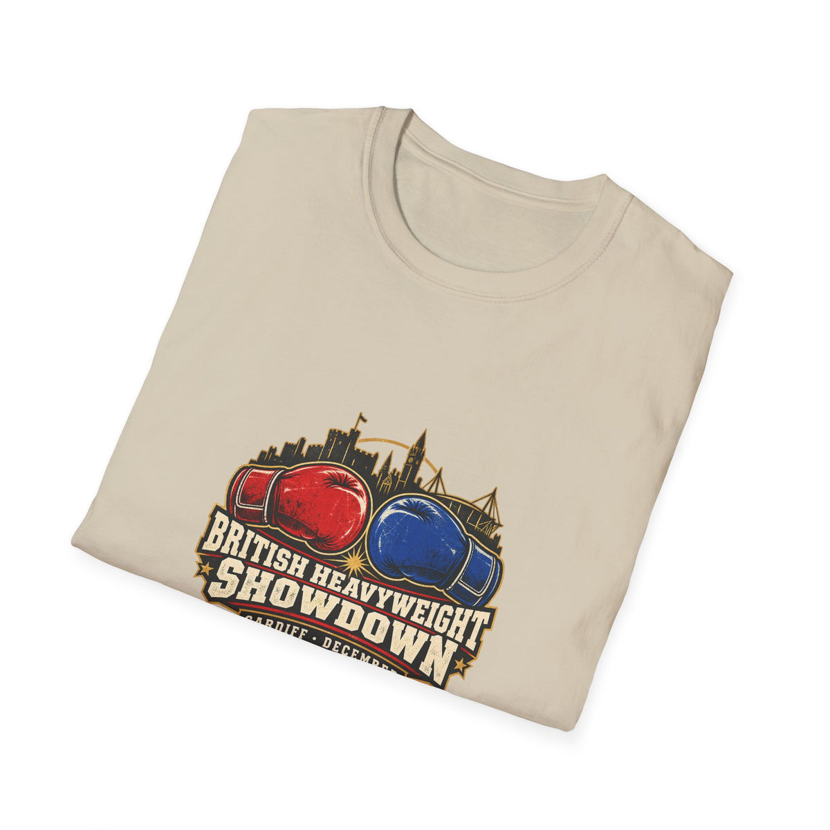 British Heavyweight Showdown | Cardiff December Boxing T-Shirt | Banterpip