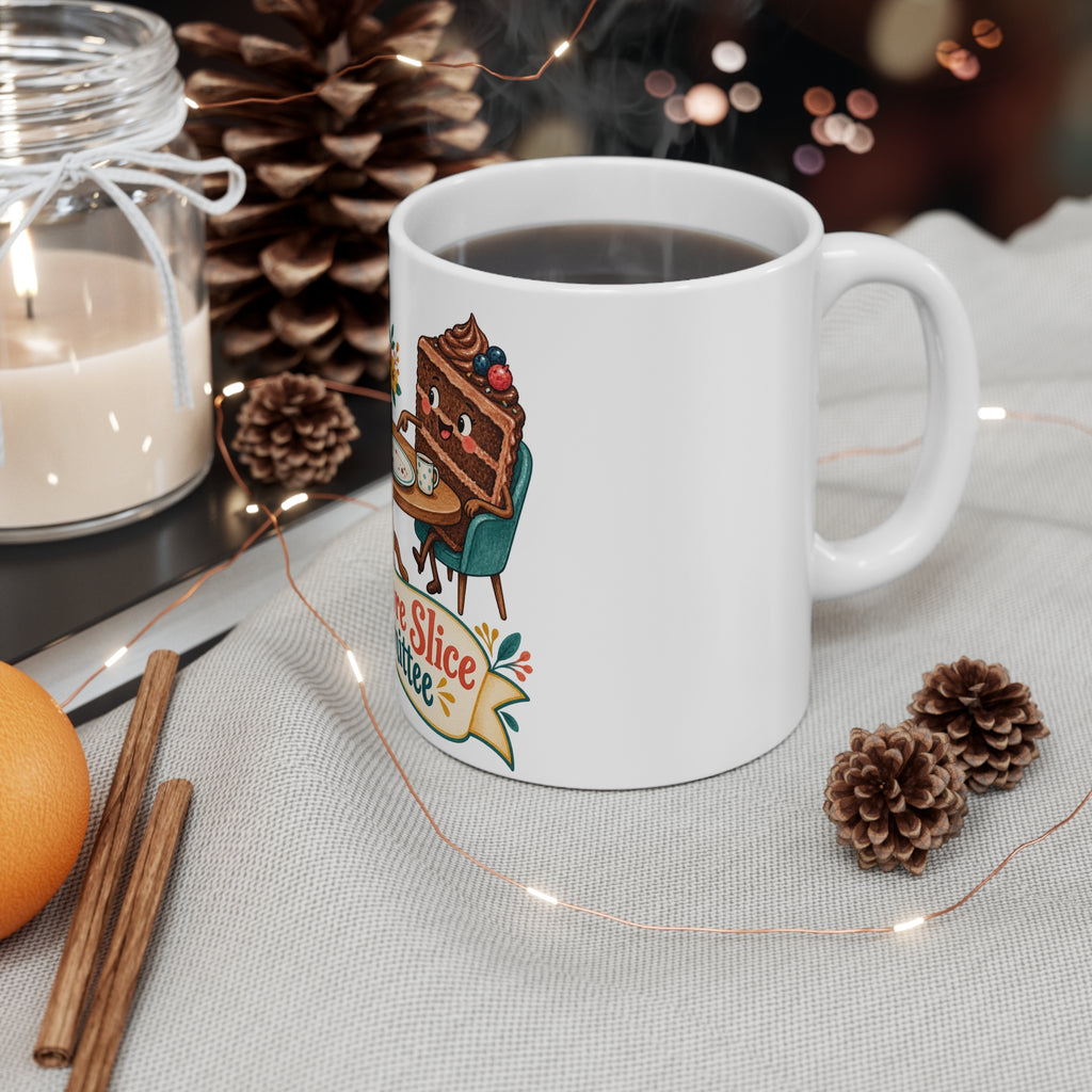 One More Slice Committee | Funny Birthday Mug Gift | Banterpip