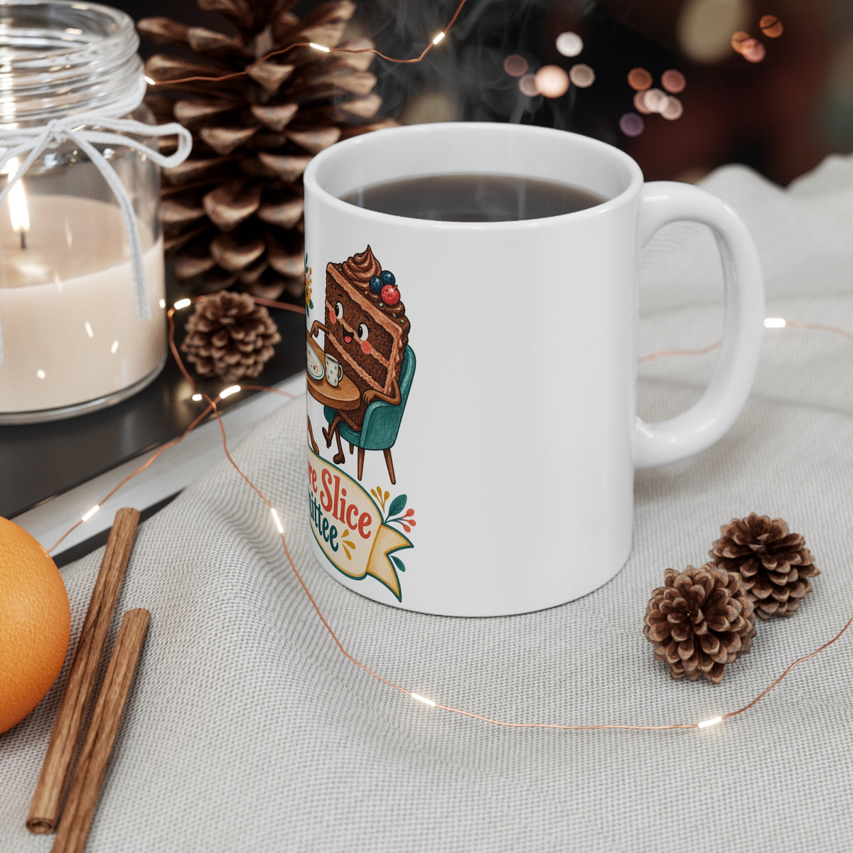 One More Slice Committee | Funny Birthday Mug Gift | Banterpip