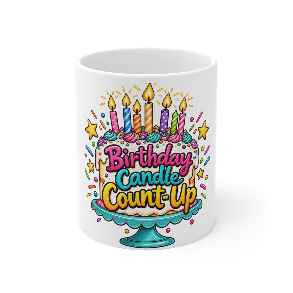 Birthday Candle Count-Up | Funny Birthday Mug Gift | Banterpip