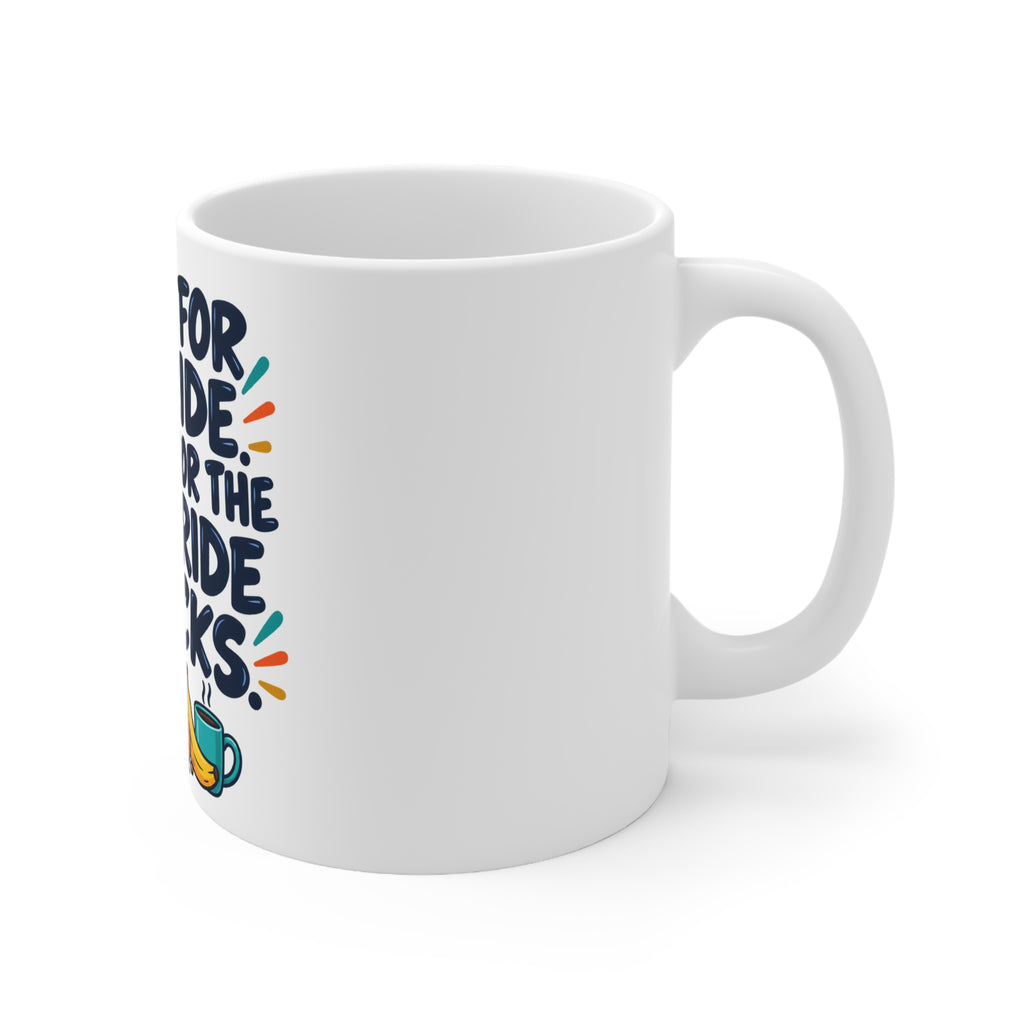 I Came for the Ride. I Stayed for the Post-Ride Snacks. | Funny Cycling Mug | Banterpip