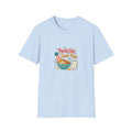 Party Hat, Snack Plan | Birthdays T-Shirt Gift, White or Light Blue