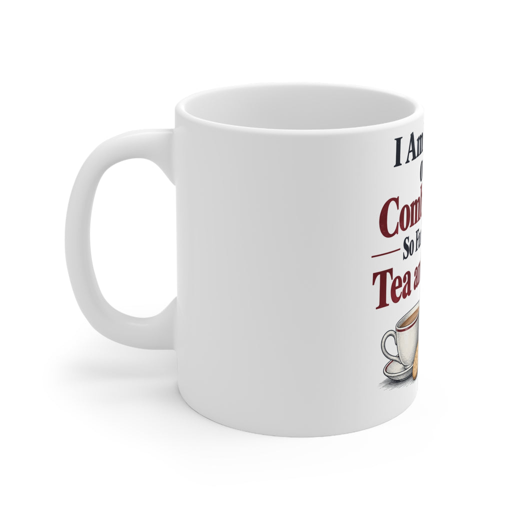 I Am Working on My Combinations. So Far It Is Mostly Tea and Biscuits. | Funny Boxing Mug | Banterpip