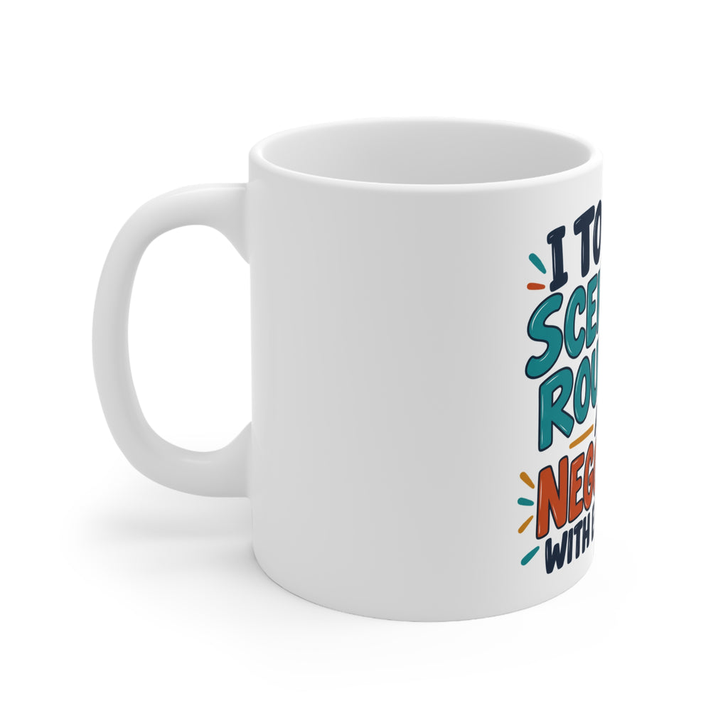 I Took the Scenic Route and Negotiated With Every Hill | Funny Cycling Mug | Banterpip